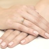 Pierścionek W0036 Diament 0,23ct żółte złoto