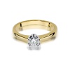 Pierścionek W0047 Diament 0,30ct żółte złoto