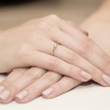 Pierścionek W0111 Diament 0,04ct żółte złoto