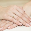 Pierścionek W0137 Diament 0,04ct żółte złoto