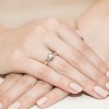 Pierścionek W0155 Diament 0,30ct żółte złoto