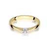 Pierścionek W0175 Diament 0,03ct żółte złoto