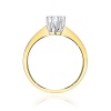 Pierścionek W0220B Diament 0,50ct żółte złoto