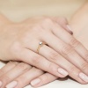 Pierścionek W0220 Diament 0,20ct żółte złoto
