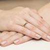 Pierścionek W0222 Diament 0,04ct żółte złoto