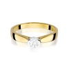 Pierścionek W0223B Diament 0,25ct żółte złoto