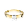 Pierścionek W0225B Diament 0,25ct żółte złoto