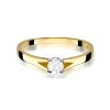 Pierścionek W0240 Diament 0,20ct żółte złoto