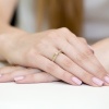 Pierścionek W0269 Diament 0,05ct żółte złoto