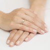 Pierścionek W0288 Diament 0,20ct żółte złoto