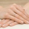 Pierścionek W0306 z diamentami żółte złoto