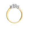 Pierścionek W0344 Diament 0,25ct żółte złoto