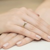 Pierścionek W0347 Diament 0,30ct żółte złoto