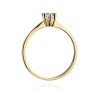 Pierścionek W0387 Diament 0,23ct żółte złoto