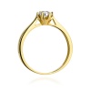 Pierścionek W0429 Diament 0,20ct żółte złoto