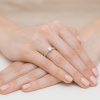 Pierścionek W0439 Diament 0,30ct żółte złoto