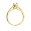 Pierścionek W0475 Diament 0,08ct żółte złoto