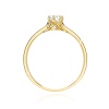 Pierścionek W0499 Diament 0,25ct żółte złoto