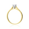 Pierścionek W0526 Diament 0,40ct żółte złoto