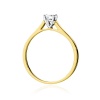 Pierścionek W0526 Diament 0,50ct żółte złoto