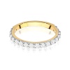 Pierścionek W0532 z diamentami żółte złoto