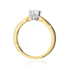 Pierścionek W0539 Diament 0,40ct żółte złoto