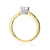 Pierścionek W0539 Diament 0,50ct żółte złoto