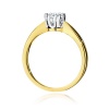 Pierścionek W0541 Diament 0,50ct żółte złoto