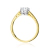 Pierścionek W0542 Diament 0,50ct żółte złoto
