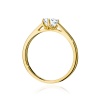 Pierścionek W0543 Diament 0,50ct żółte złoto