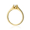 Pierścionek W0544 Diament 0,40ct żółte złoto