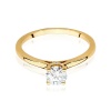 Pierścionek W0547 Diament 0,50ct żółte złoto