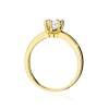 Pierścionek W0563 Diament 0,50ct żółte złoto