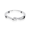 Pierścionek W0027 Diament 0,05ct białe złoto