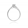 Pierścionek W0070 Diament 0,10ct białe złoto