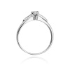 Pierścionek W0088 Diament 0,10ct białe złoto