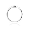Pierścionek W0137 Diament 0,04ct białe złoto