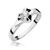 Pierścionek W0155 Diament 0,30ct białe złoto
