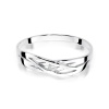 Pierścionek W0156 Diament 0,05ct białe złoto