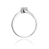 Pierścionek W0163 Diament 0,10ct białe złoto