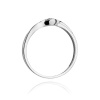 Pierścionek W0178 Diament 0,04ct białe złoto