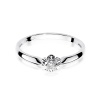 Pierścionek W0187 Diament 0,04ct białe złoto