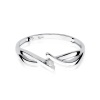 Pierścionek W0191 Diament 0,04ct białe złoto