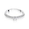 Pierścionek W0200 Diament 0,15ct białe złoto