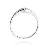 Pierścionek W0207 Diament 0,10ct białe złoto