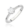 Pierścionek W0220B Diament 0,40ct białe złoto