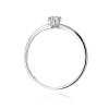 Pierścionek W0231 Diament 0,10ct białe złoto