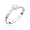 Pierścionek W0243 Diament 0,20ct białe złoto