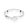 Pierścionek W0243 Diament 0,20ct białe złoto