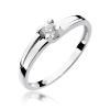 Pierścionek W0246 Diament 0,12ct białe złoto